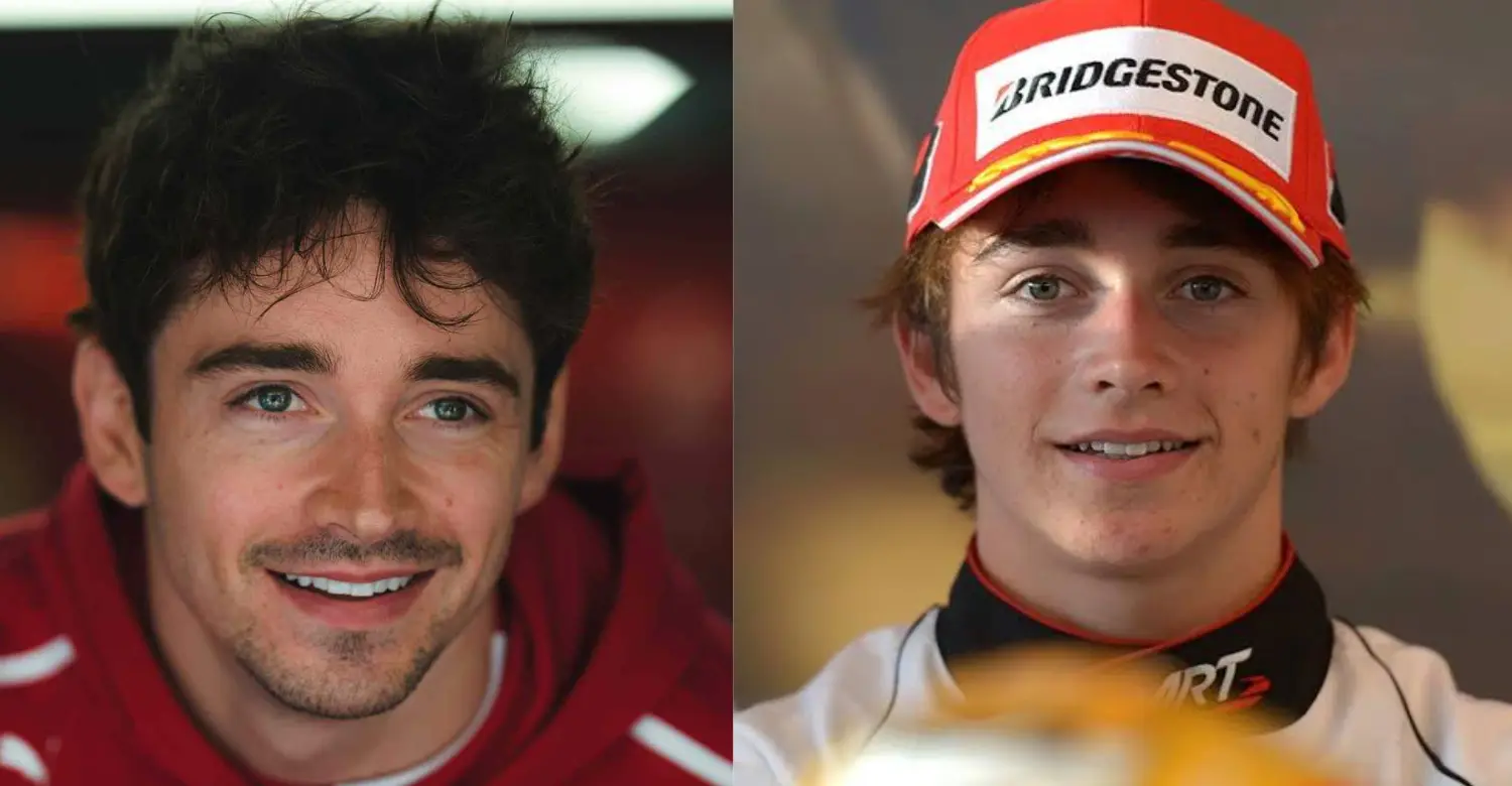 Charles Leclerc teeth